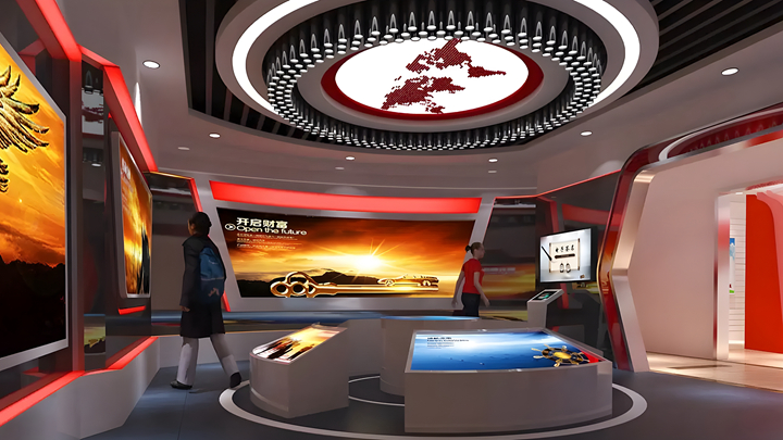 大屏顯示傳遞黨建知識(shí)文化內(nèi)容